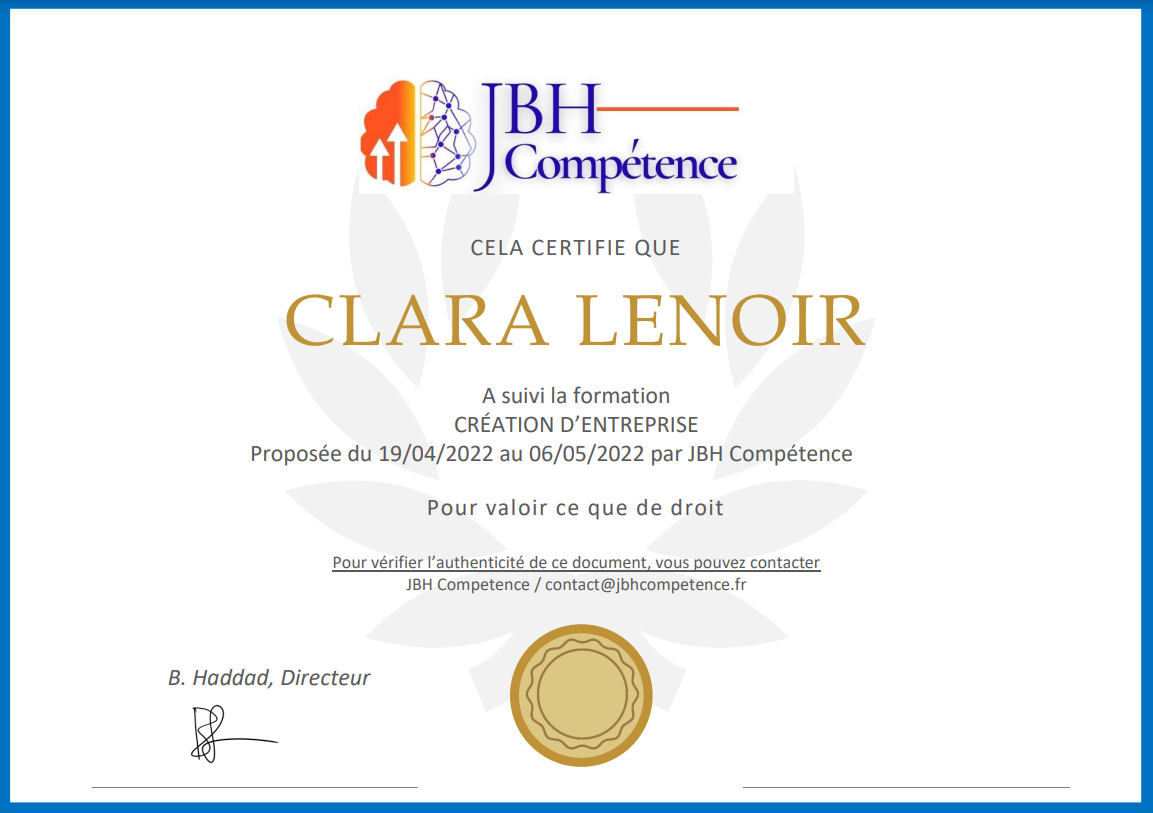 2022-06-21 16_06_29-Attestation de formation 2 Clara Lenoir .pdf et 7 pages de plus - Personnel – Mi